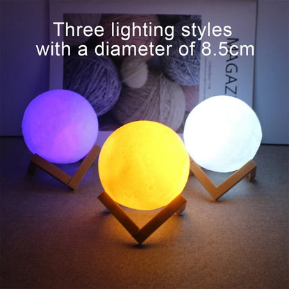LUNA LED PARA DECORACION DE HOGAR
