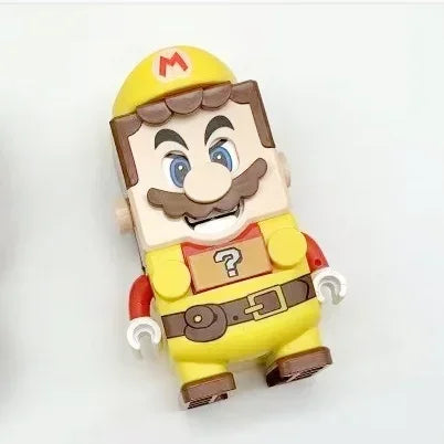 Super Mario Bros Luigi  Action Figure Assembled Model Toys mark box Dolls Childrenhand Holiday gift  Birthday Gifts spiderman