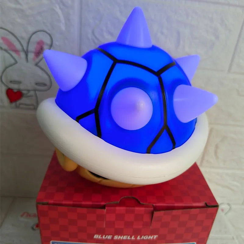 New Super Mario Bros Figures LED Question Mark Brick Night USB Charging Anime Desk Lamp Statue Decorative Light Kids Gifts