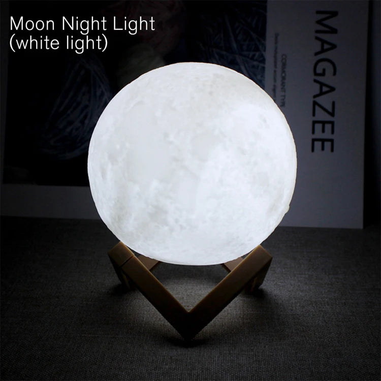 LUNA LED PARA DECORACION DE HOGAR