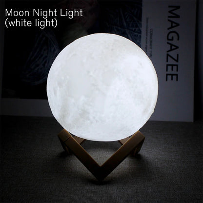 LUNA LED PARA DECORACION DE HOGAR