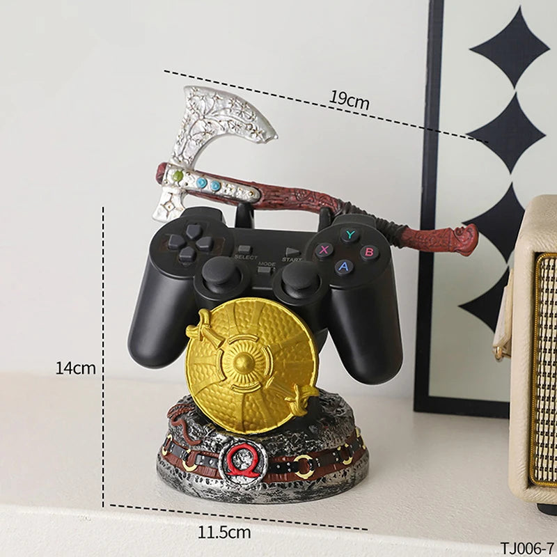 1pc New God Of War Game For PS5/Xbox/PS4 Controller Creative Stand Unique Gamepad Stand Desktop Decoration Game Accessory