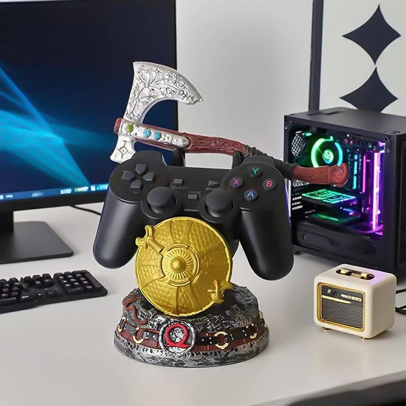 1pc New God Of War Game For PS5/Xbox/PS4 Controller Creative Stand Unique Gamepad Stand Desktop Decoration Game Accessory
