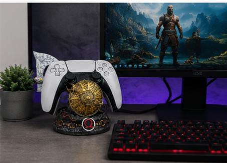 Soporte gamer GOD OF WAR para control PS4,PS5 y Xbox
