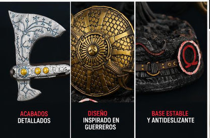Soporte gamer GOD OF WAR para control PS4,PS5 y Xbox